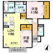 スフェール823 A棟の間取り画像