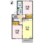 コンフォール美喜 Ⅰの間取り画像