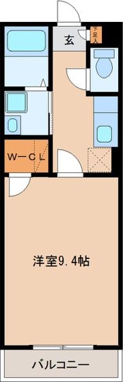 アヴァンセ高砂Ⅱの間取り画像