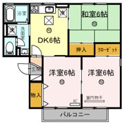 EAST NONAMI 壱番館の間取り画像