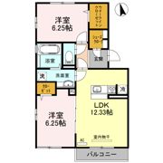 ミラドールの間取り画像