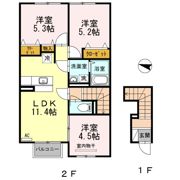 エスペランサの間取り画像