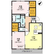 エスベランサ Bの間取り画像
