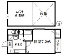 メゾンド井尻の間取り画像