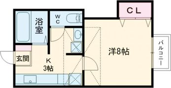コージィーコート大和町の間取り画像