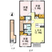 マーブルKの間取り画像
