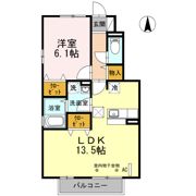 ボヌール Bの間取り画像