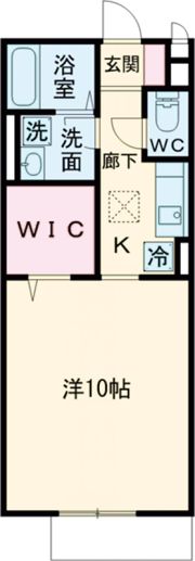 コスモパレスの間取り画像