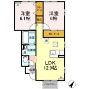 コンフォート ヴィラ 3の間取り画像