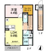 セントレ富沢 Ⅱの間取り画像