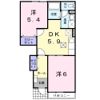 ボヌールメゾンの間取り画像