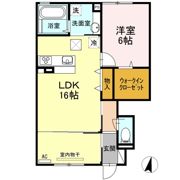 Dーroom シャトルガーデン FSの間取り画像
