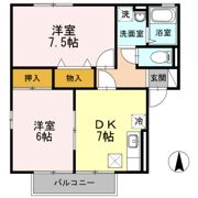 クレセントガーデン Ⅲの間取り画像