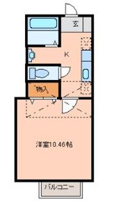 アフォリステーション新田東ウエストの間取り画像