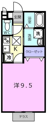 レ・フレールの間取り画像