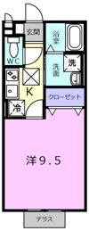 レ・フレールの間取り画像