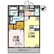 セレンディピティ堅田の間取り画像