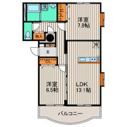 コンフォート・ブルーメの間取り画像