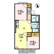 ハイツ堂前の間取り画像