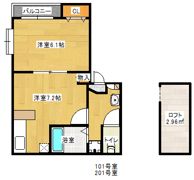 ポラリス博多駅南の間取り画像