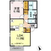 ロイヤルビレッジ Dの間取り画像