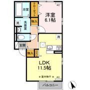 ロイヤルビレッジ Dの間取り画像