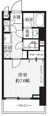 HF北四番丁レジデンスの間取り画像