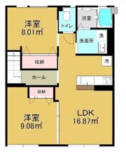 エターナルA棟の間取り画像
