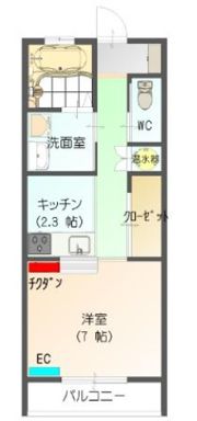 すまいる17番館の間取り画像