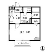 プラシード旭ケ丘の間取り画像