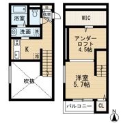 エスポワールⅢ周船寺の間取り画像