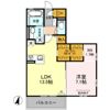 コーワ長町南 Ⅰの間取り画像