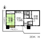 ロイヤルヒルズ上杉の間取り画像