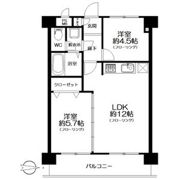 ダイアパレス上杉の間取り画像