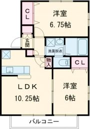 アミティエⅠ番館の間取り画像