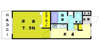 リヴェール和白H10の間取り画像