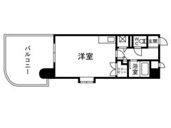 クレアトール百道の間取り画像