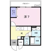 フィオーレ 1の間取り画像