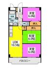 エクセレント塩浜IIの間取り画像