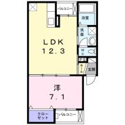 ソレイユ美南の間取り画像