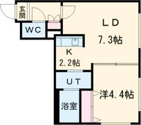 グランメゾン豊平の間取り画像