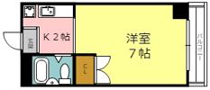West Hill TAKATSUKAの間取り画像