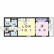 めぞん北山Ⅱの間取り画像