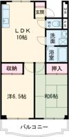 ビアンカ狭山Aの間取り画像