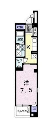 ブーゲンビリア プレイスの間取り画像