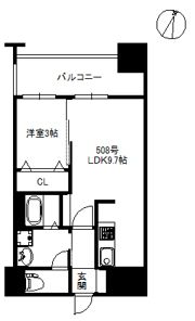 アリエス学研都市Ⅱの間取り画像