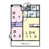 クレセールの間取り画像
