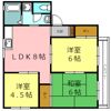 セジュール87の間取り画像