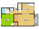 プレジール桂の間取り画像