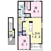 アンジュールBの間取り画像